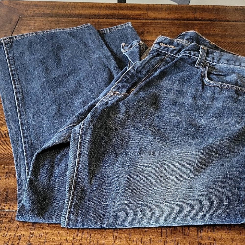 Calvin Klein Collection Dark Blue Bootcut Jeans
